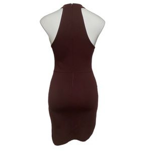 Forever 21 Dresses - Forever 21 Asymmetrical Bodycon Mini Choker Dress Forever 21 Dresses - Forever 21 Asymmetrical Bodycon Mini Choker Dress